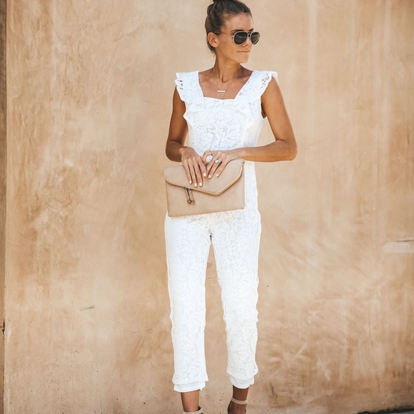 tonic lace jumpsuit